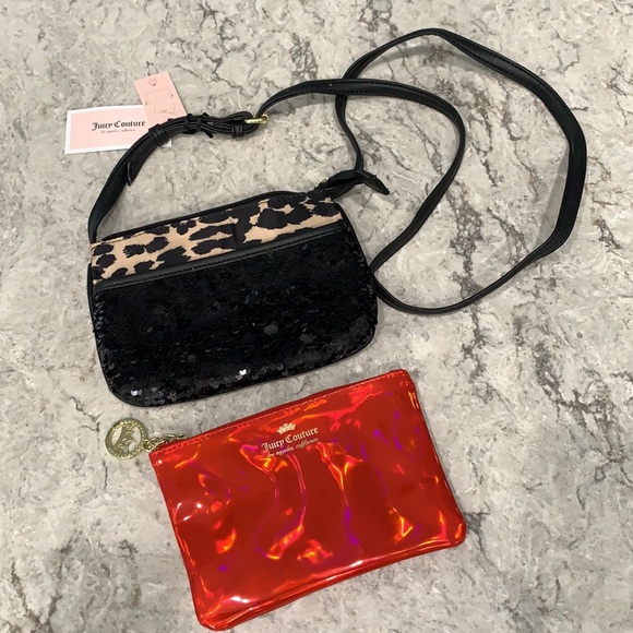 NTW Juicy Couture “Clashing Hearts” Mini Crossbody Bag 🔥🔥🔥 - Picture 3 of 9